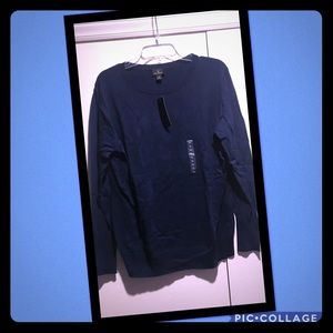 NWT Worthington Long Sleeve Shell Sweater